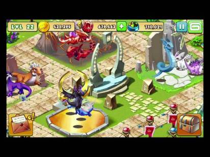 Game Dragon Mania GameLoft - Hack Mua Thêm Vàng Và Kim Cương Free